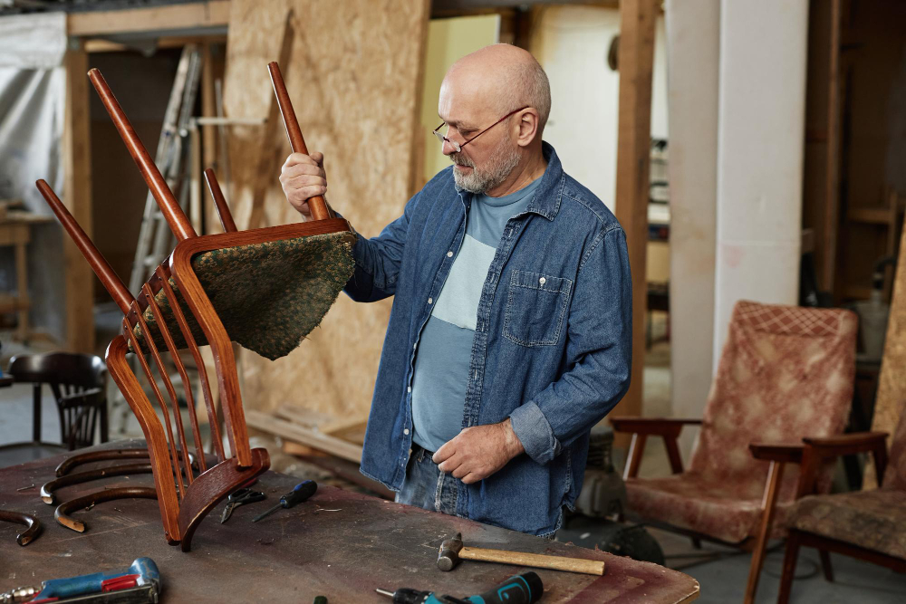 Restauration de fauteuil ancien